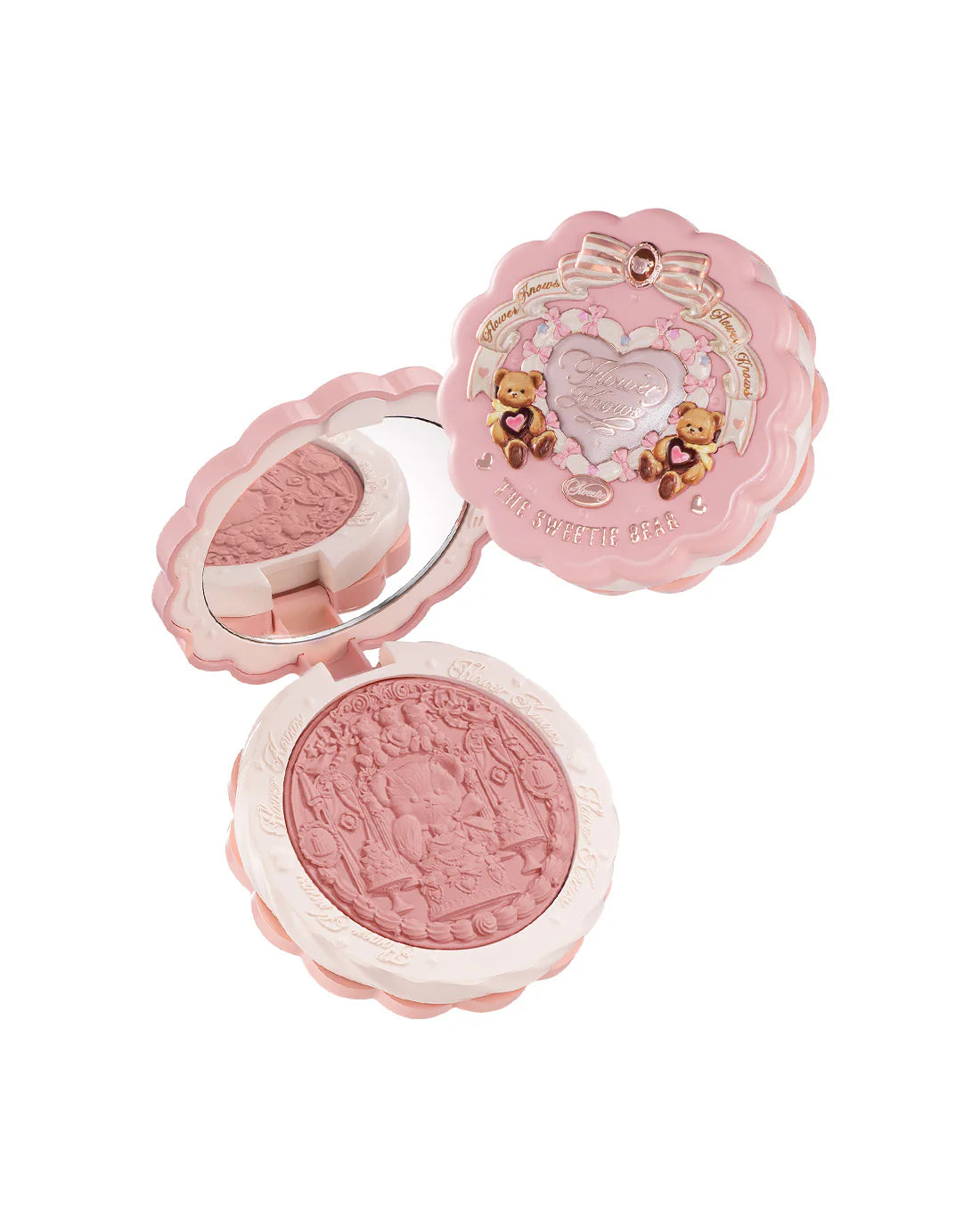 [Flower Knows] The Sweetie Bear Silk Satin Blush 03 Rose Chanson