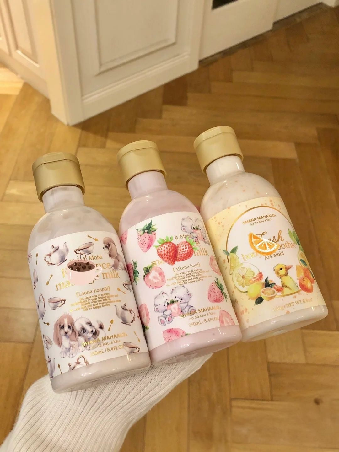 [Ohana Mahaalo] Fragrance Massage Milk Aikane Honi