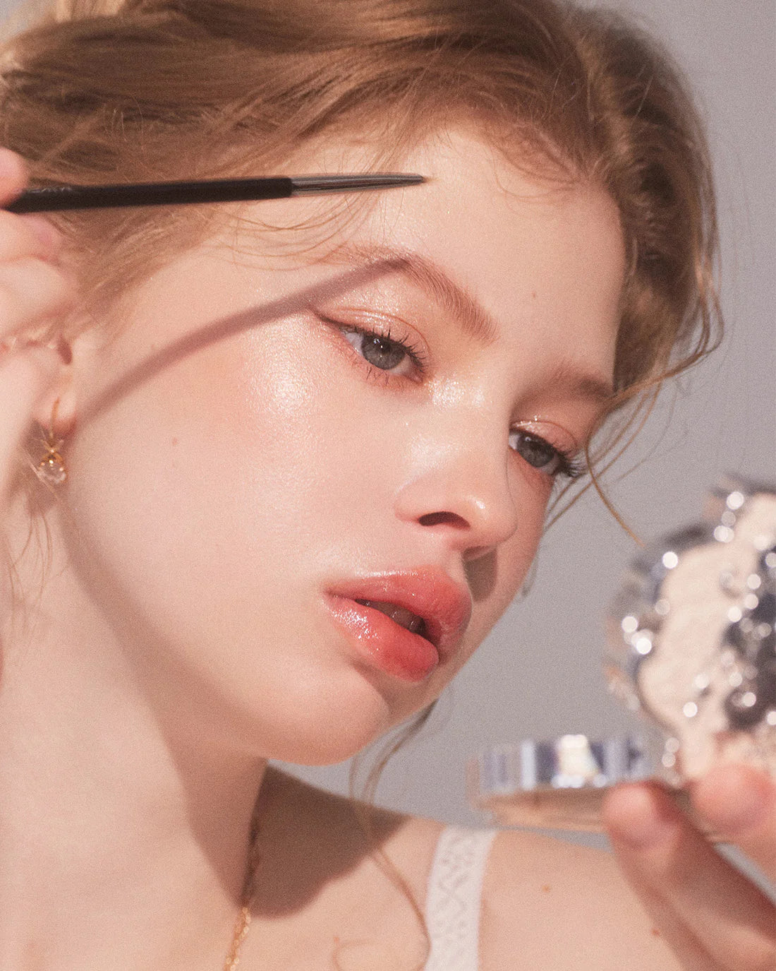 [Flower Knows] Swan Ballet SixColor Makeup Palette- 01 White Swan