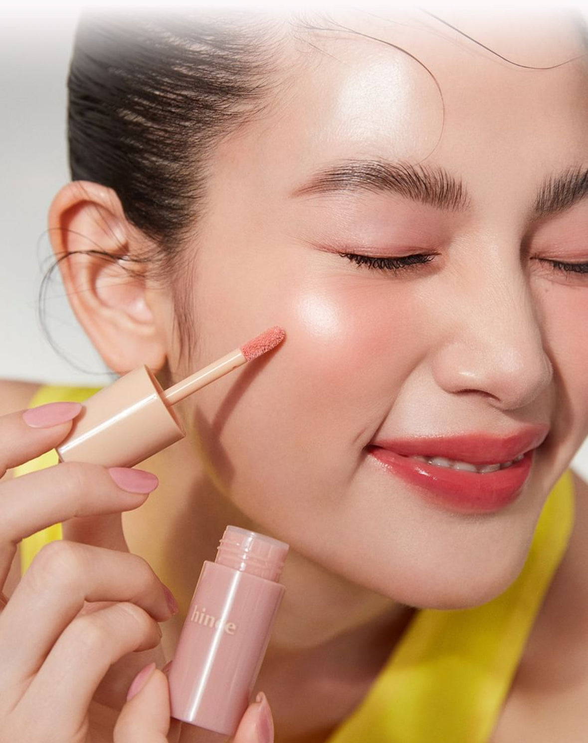 [hince] Dewy Liquid Cheek - #02 Sunlit Peach