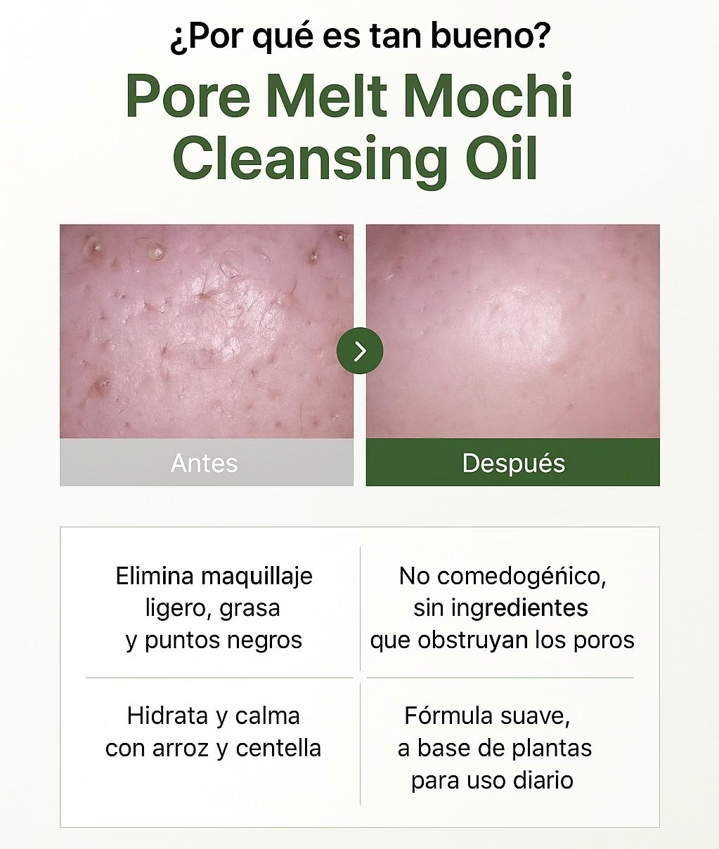 [Arencia] Pore Melt Mochi Cleansing Oil 200ml