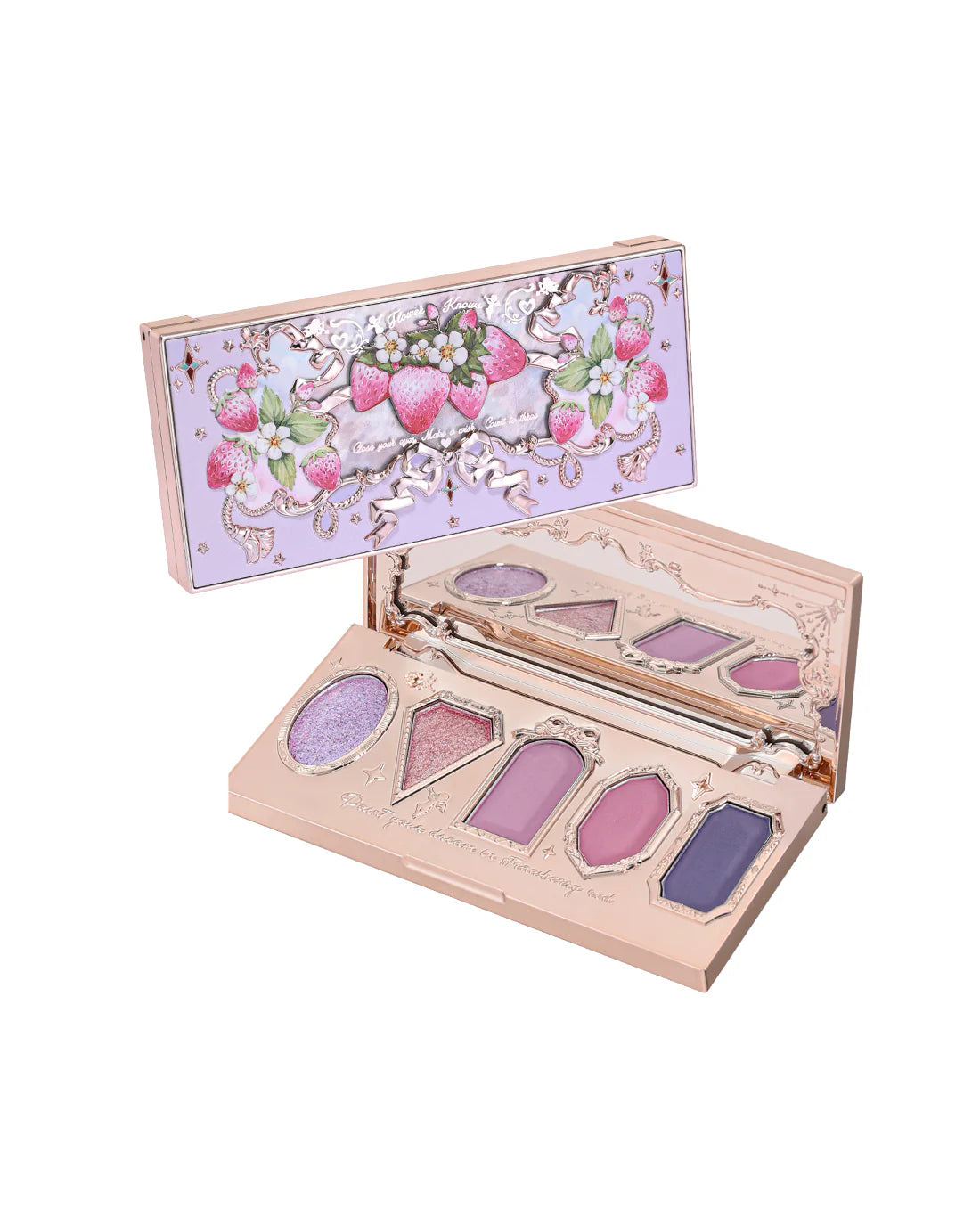 [Flower Knows] Violet Strawberry Rococo Eyeshadow Palette *BAJO PEDIDO*