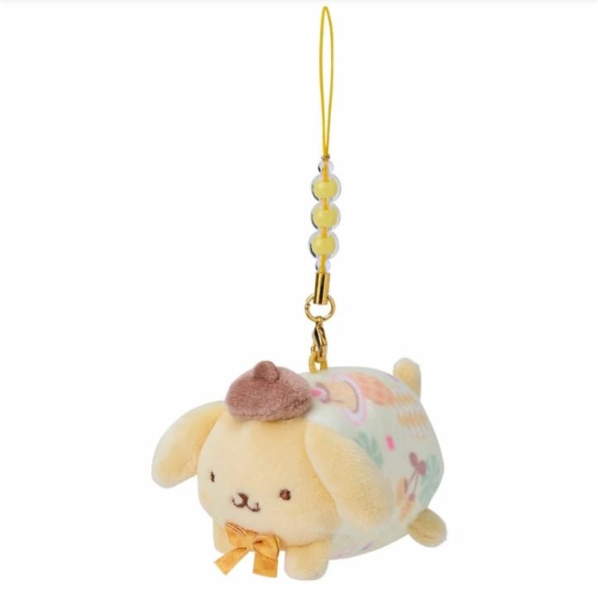 Sanrio - Pompompurin Mascot Strap / Keyring (Nagomi Pastel Series)