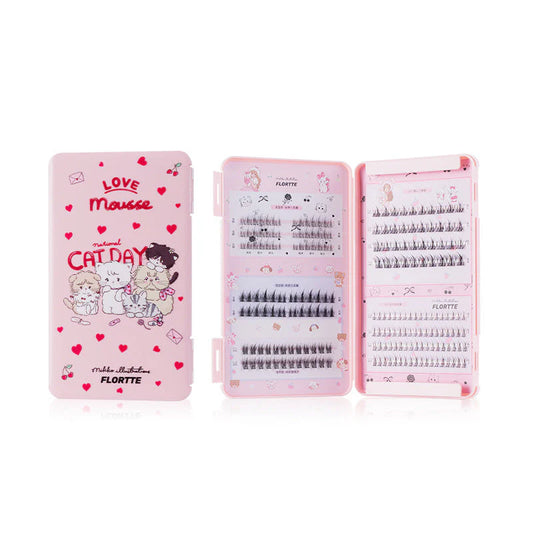 Flortte Estuche Set 5 In 1 Pestañas Eyelashes