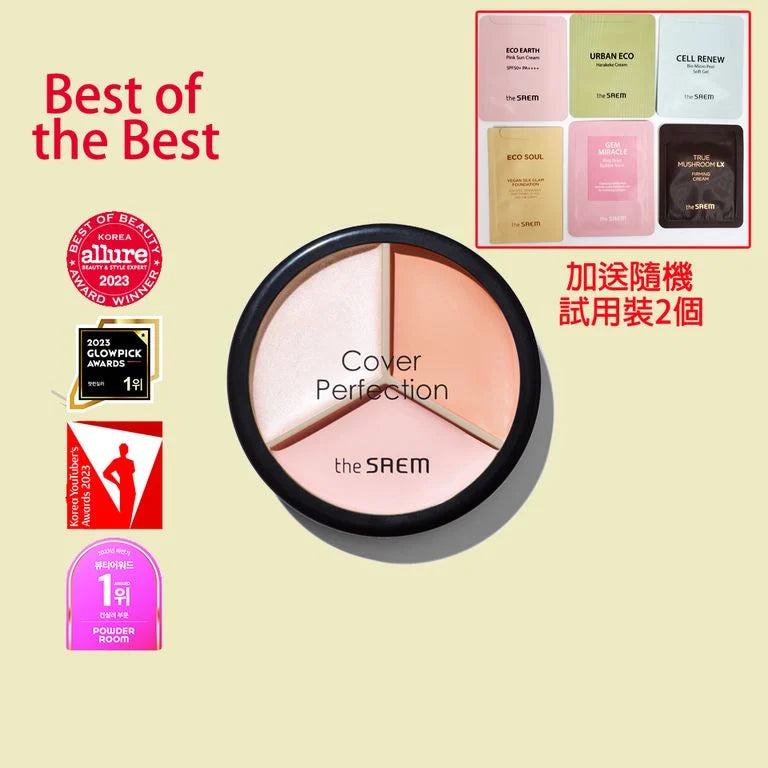 The Saem Cover Perfection Corrector #05 Dark Up Beige