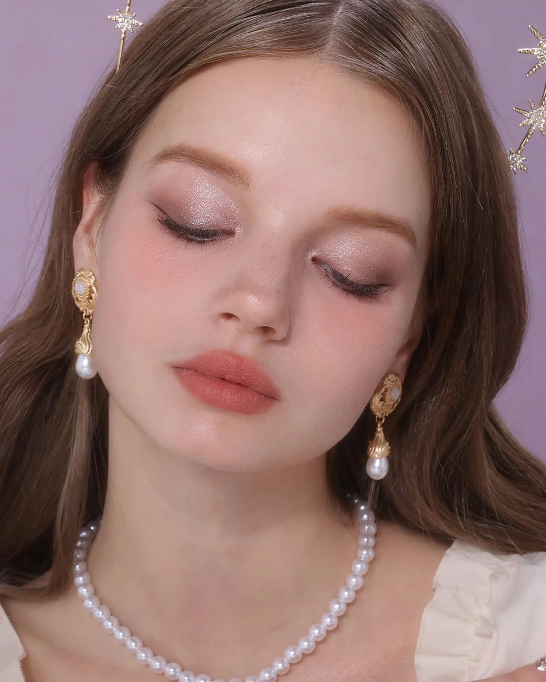 [Flower Knows] Little Angel 9 Color Eyeshadow Palette 01 Edens Angel