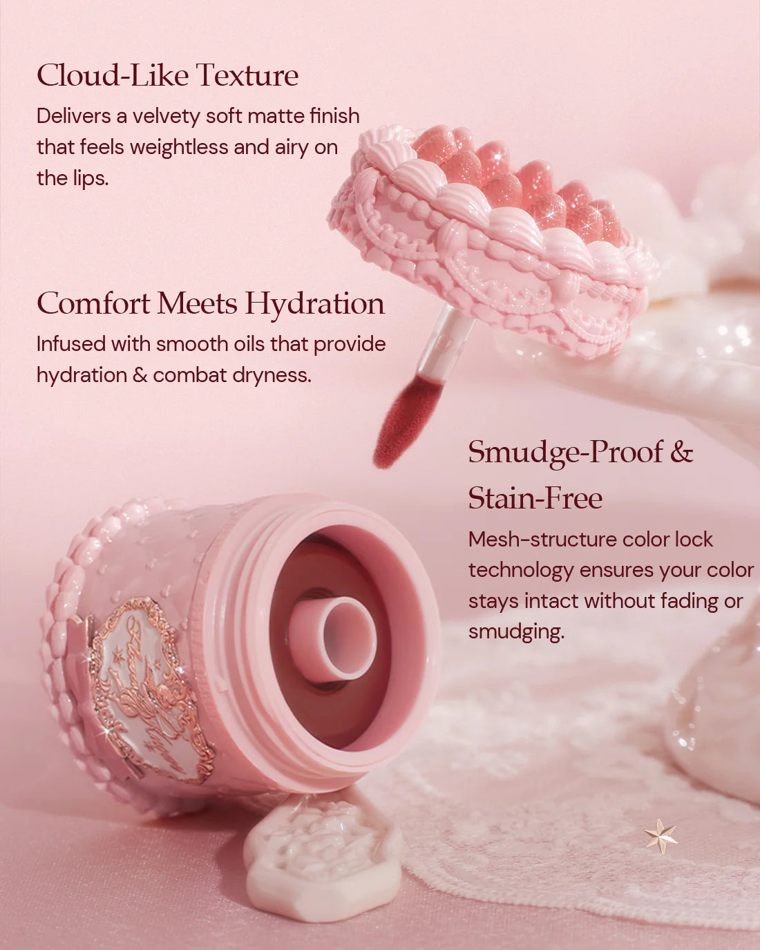 [Flower Knows] Strawberry Cupid Cake Lip Cream V06 Tulip