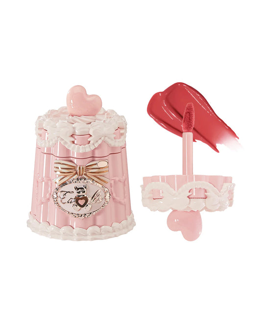 [Flower Knows] The Sweetie Bear Coating Lip Jelly 06 Strawpop