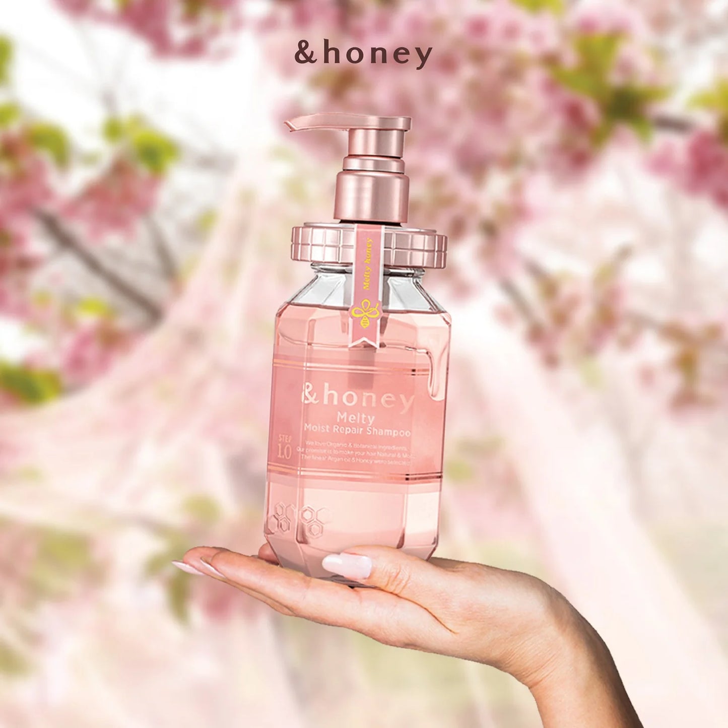 [Vicrea] &honey Melty Moist Repair Shampoo 440ml