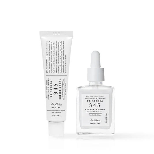 [Dr Althea] 345 Relief Cream+ 345 Serum FULL SIZE SET