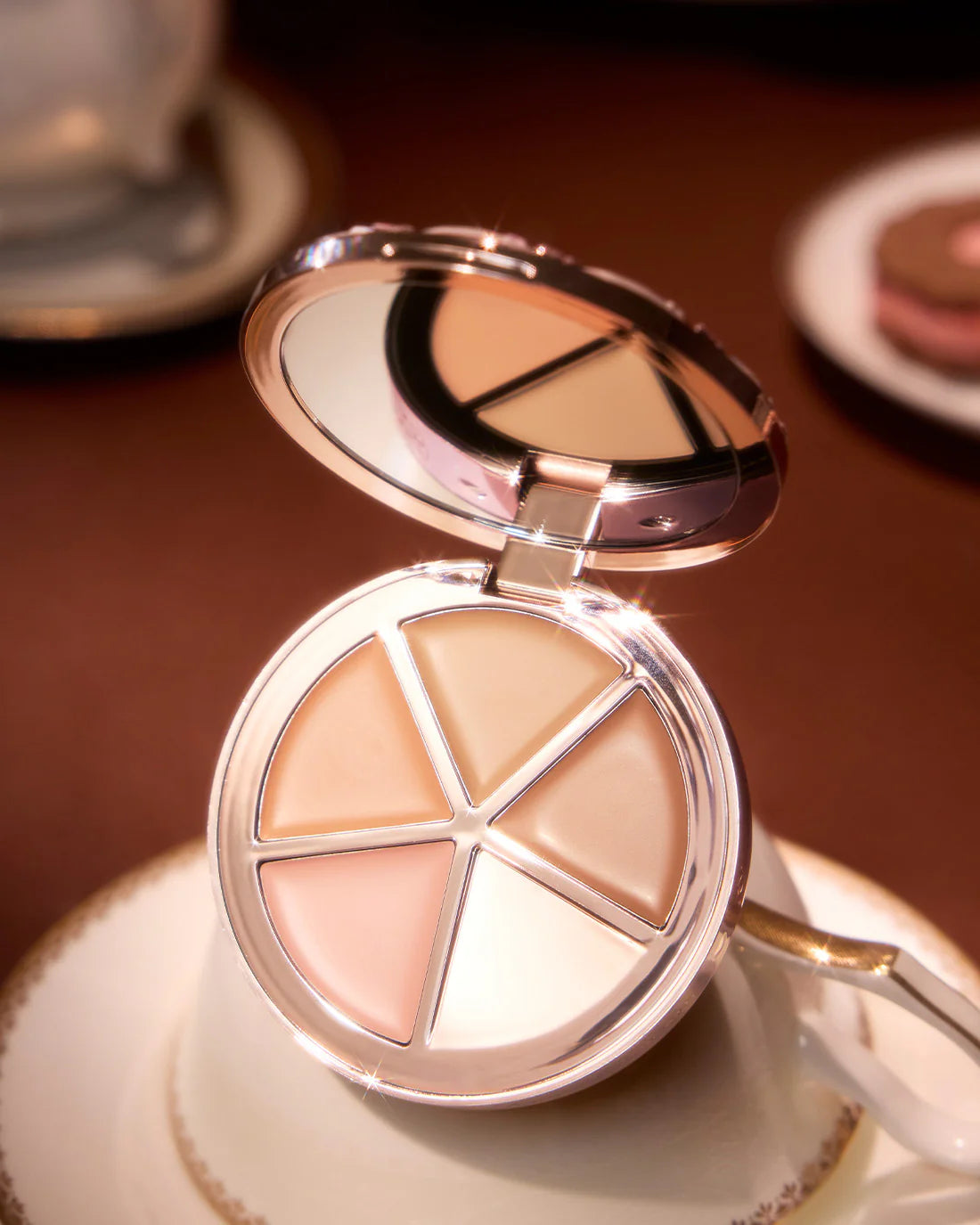 [Flower Knows] The Sweetie Bear 4-Color Concealer Palette 01 Strawberry Chocolate