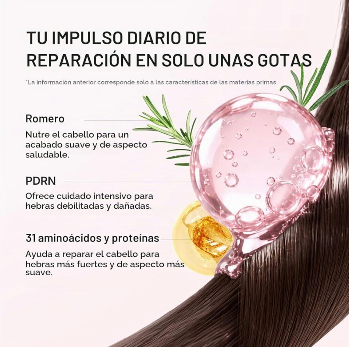 [Medicube] Rosemary PDRN Silk Hair Oil