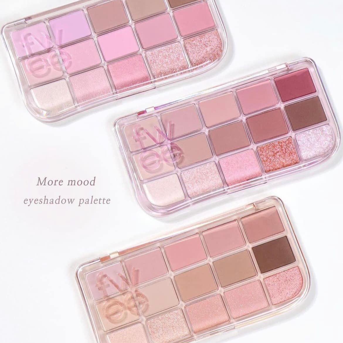 More Mood Eyeshadow Palette #03 More Than Pink Fwee