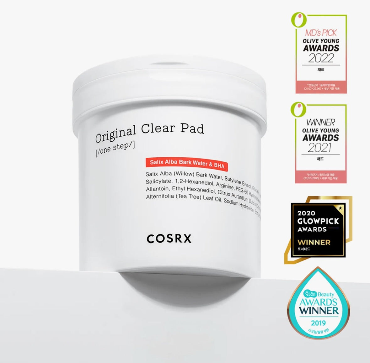 [COSRX] One Step Original Clear Pad 90pcs