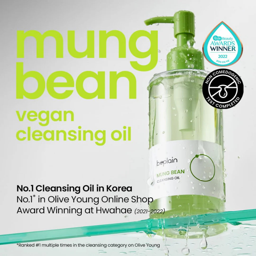 [beplain] Mung Bean Cleansing Oil Jumbo 200ml