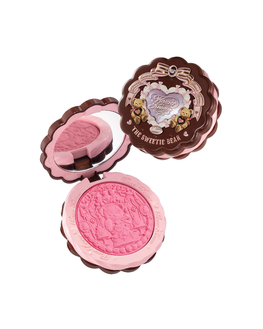 [Flower Knows] The Sweetie Bear Silk Satin Blush 04 Berry Parfait