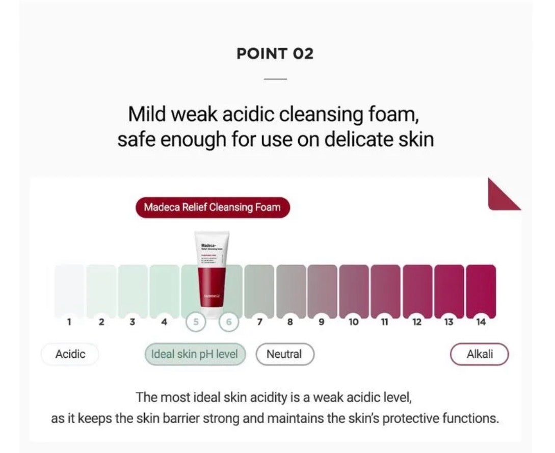[Centellian 24] Madeca Relief Cleansing Foam* Jabón Facial