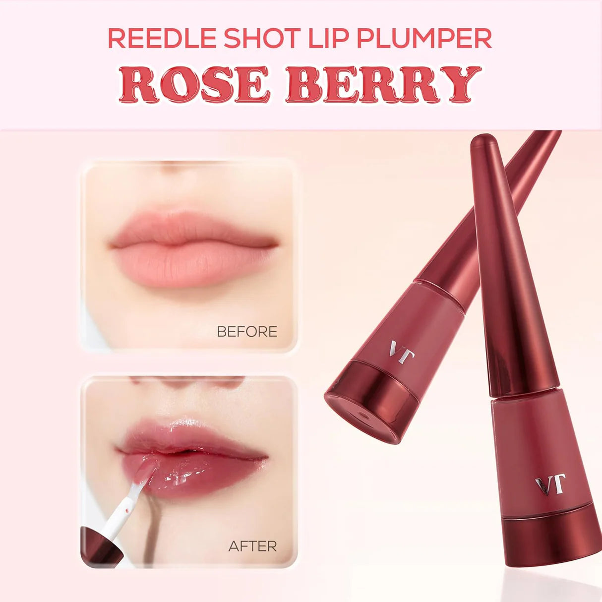 [VT Cosmetics] Reedle Shot Lip Plumper Rose
Berry