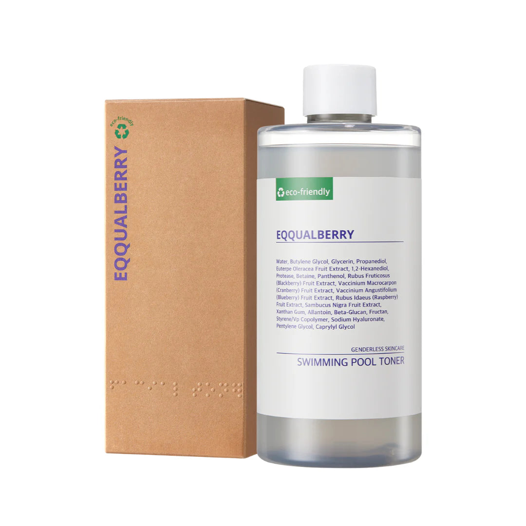 EQQUALBERRY Swimming Pool Daily Facial Toner 300ml