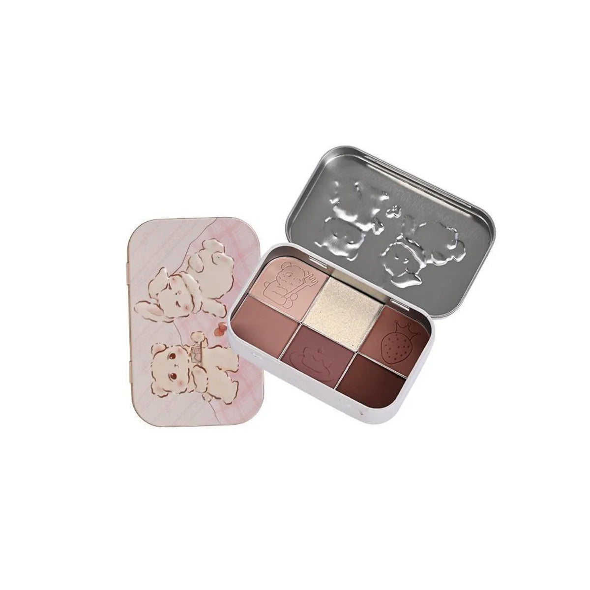 [YIGU DIGU] Travel Series Metal Box Eyeshadow Palette #03