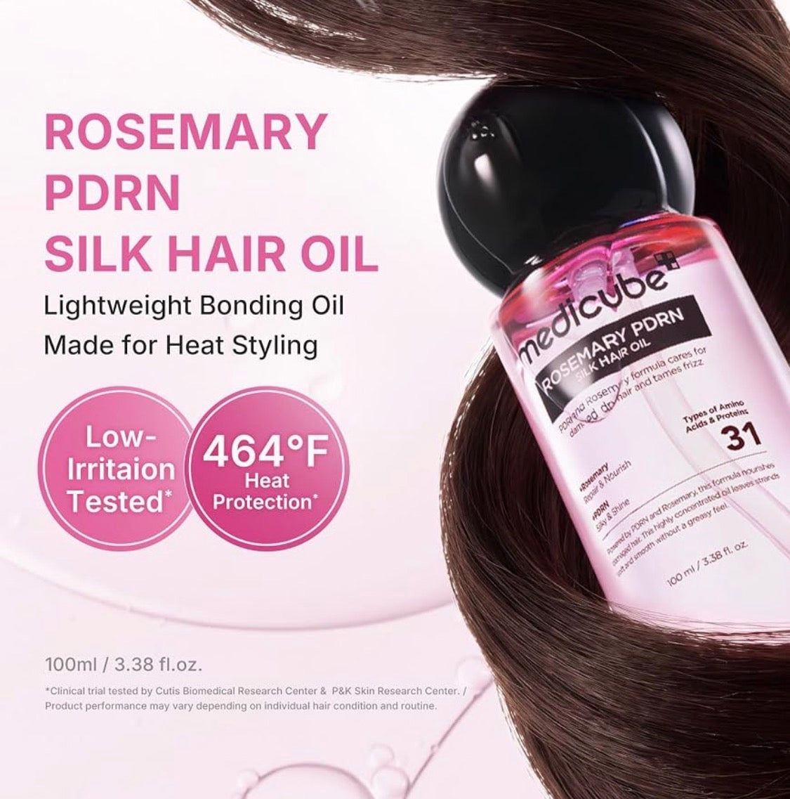 [Medicube] Rosemary PDRN Silk Hair Oil