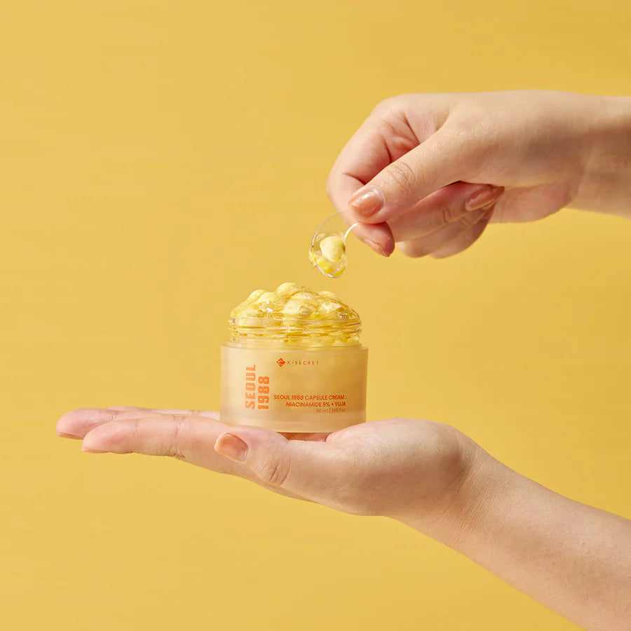 [KSECRET] SEOUL 1988 CAPSULE CREAM : NIACINAMIDE 5% + YUJA