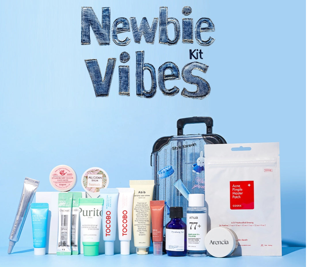 Skincare Suitcase Newbie Vibes 17pcs *TIMEDEAL*