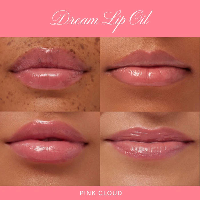 Summer Fridays Dream Lip Oil for Moisturizing Sheer Coverage Pink Cloud