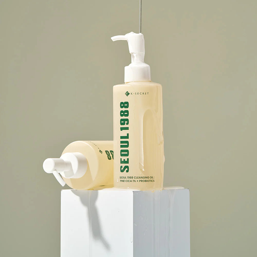 [K-SECRET] SEOUL 1988 Cleansing Oil : Pine Cica 1% + Probiotics 200ml