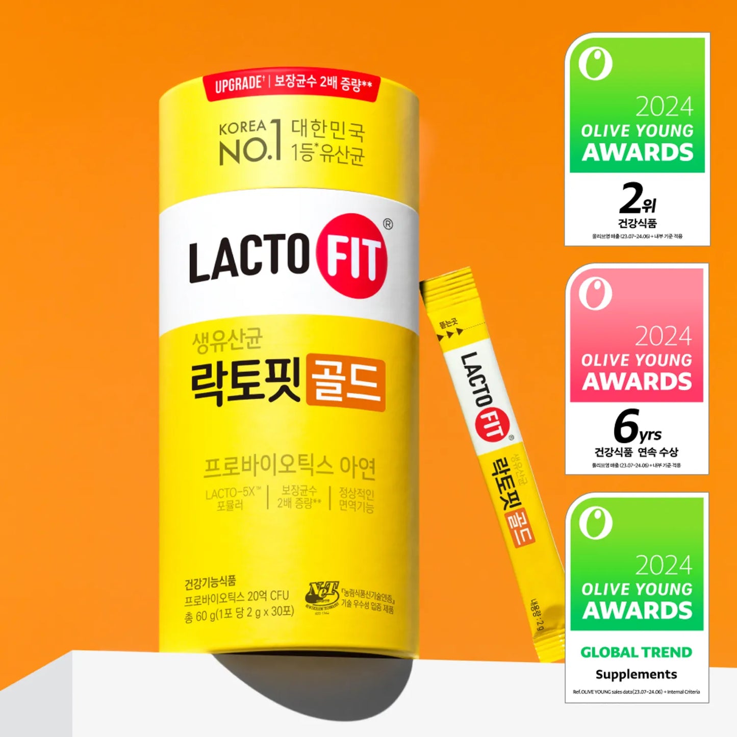 Lacto-Fit Gold Probiotics+Zinc