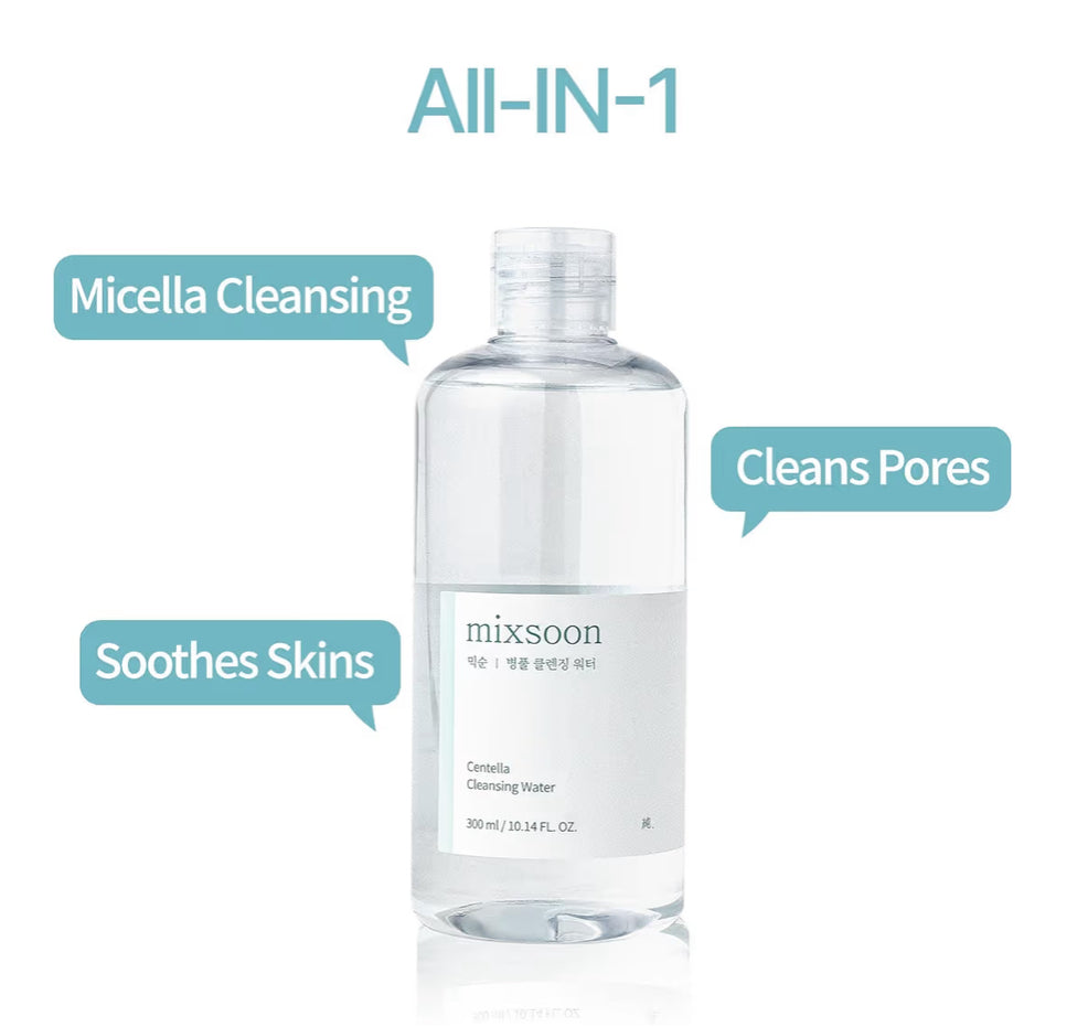 [Mixsoon] Centella Cleansing Water 300ml
