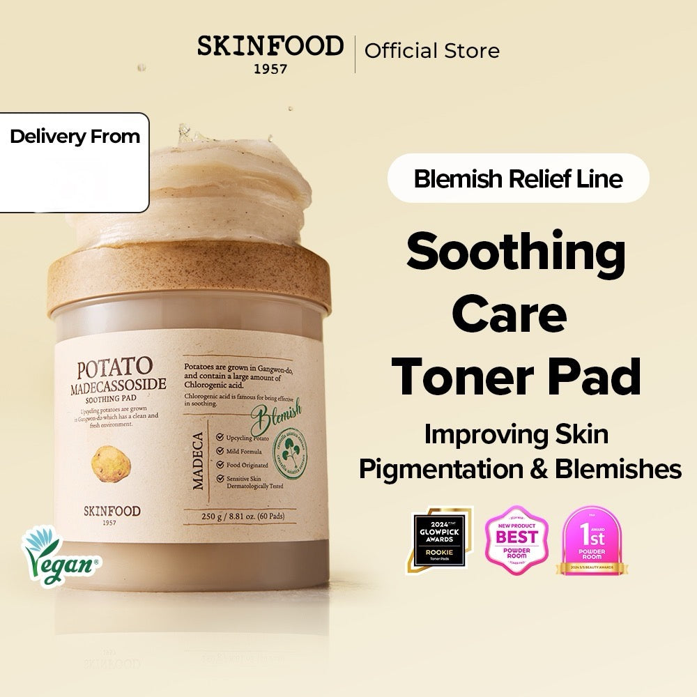 [SKINFOOD] Potato Madecassoside Soothing
Pad 60 patches