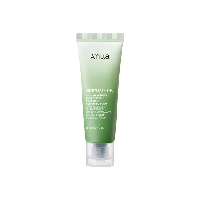 [Anua] Heartleat Quercetinol Pore Deep Cleansing Foam Mini