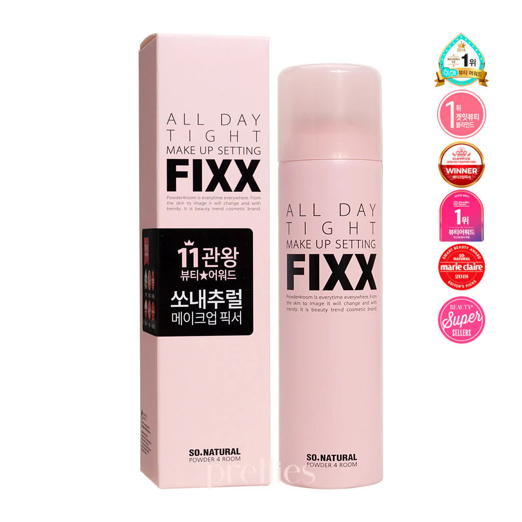 All Day Tight Make Up Setting Fixer Mist- Fijador de Maquillaje