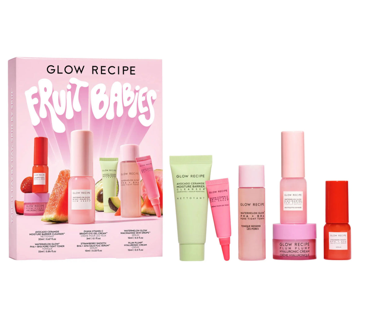 Glow Recipe Fruit Babies Bestseller Minis Kit