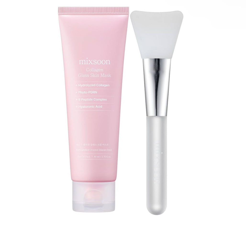 *NEW* [Mixsoon] Collagen Glass Skin Mask Peel off Facial 80ml + FREE APPLICATOR