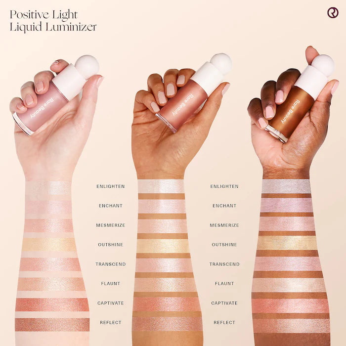 Rare Beauty Positive Light Liquid Luminizer Highlight Reflect Deep Bronze