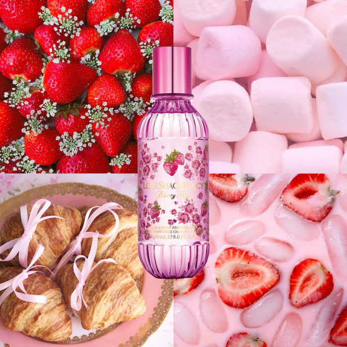 [LoveShackFancy] Mini Berry Kiss Hair & Body Perfume Mist with Marshmallow *PEDIDO*