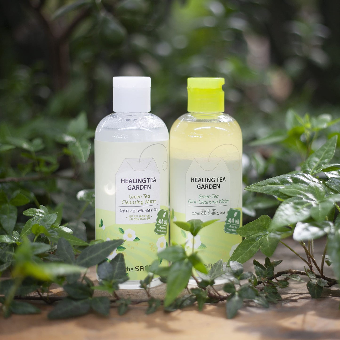 [the Saem] Healing Tea Garden Green Tea Oil In Cleansing Water 300ml