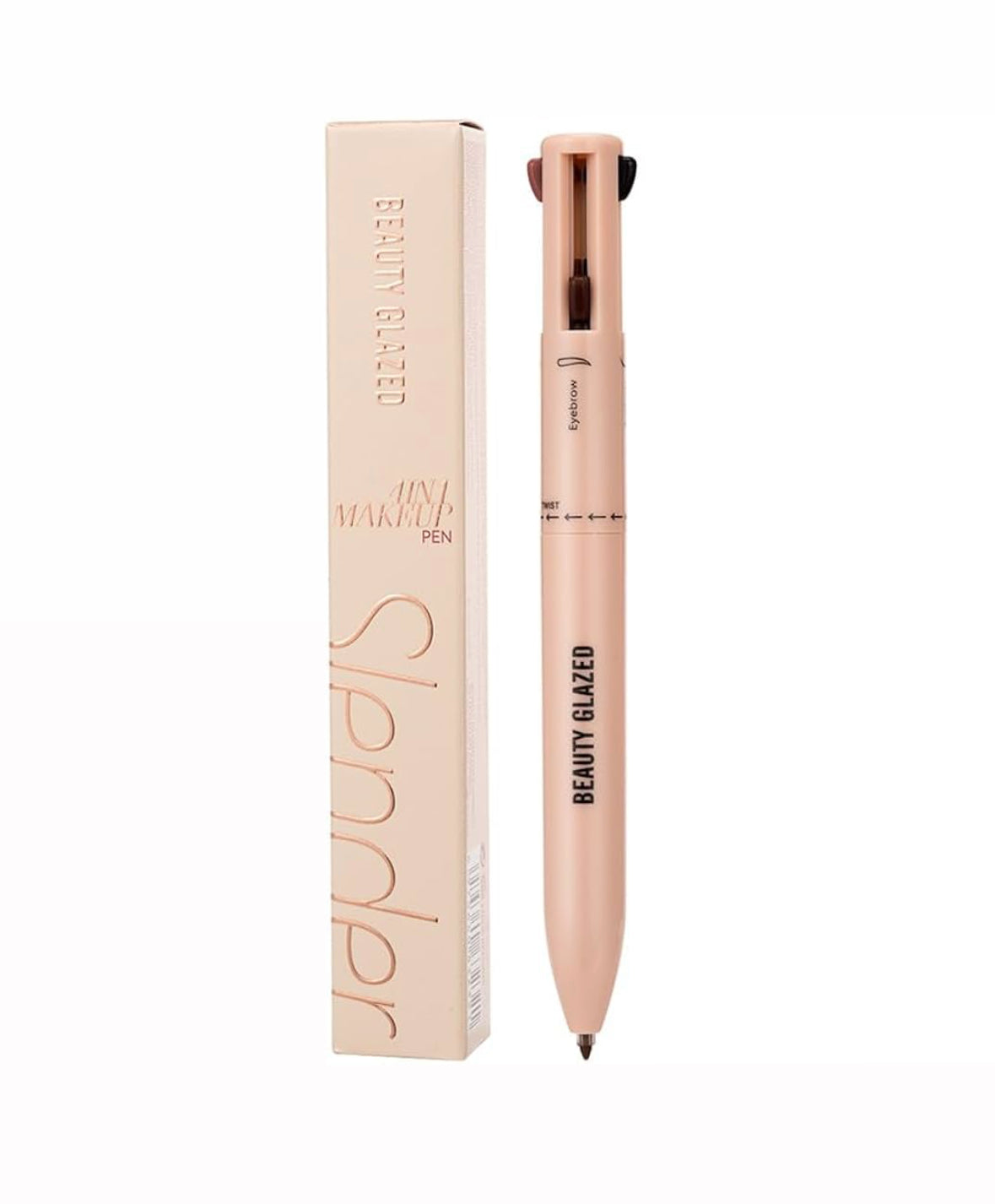 4 in 1 Makeup Pen (Highlighter /
Eyeliner / Eyebrow / Lip Liner)