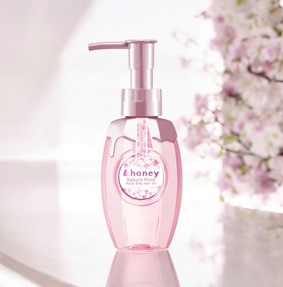 vicrea &honey Hair Oil Pixie Moist Silky Sakura for soft