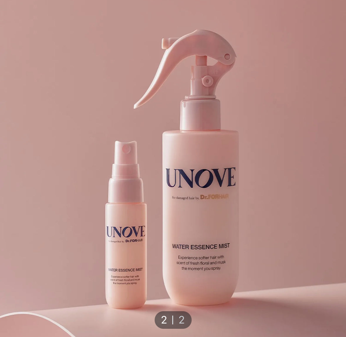 [UNOVE] Water Essence Mist 200mL+30mL Special Set (Hair Essence Spray)