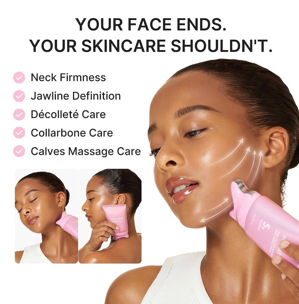 [Medicube] PDRN Collagen Gua Sha Neck Wrinkle Cream