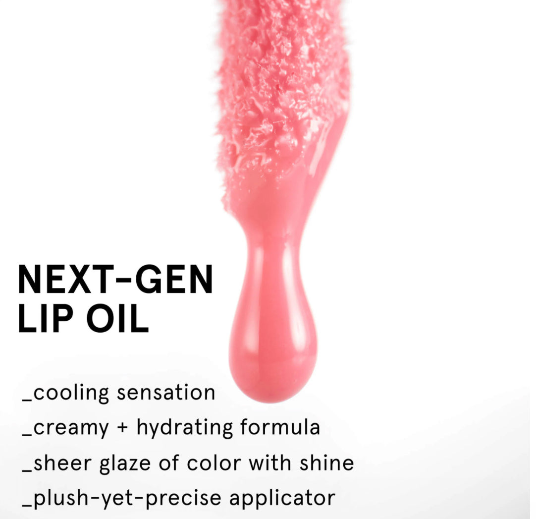 [Glossier] Lip Glaze Hydrating Cooling Sheer Lip Oil *BAJO PEDIDO*