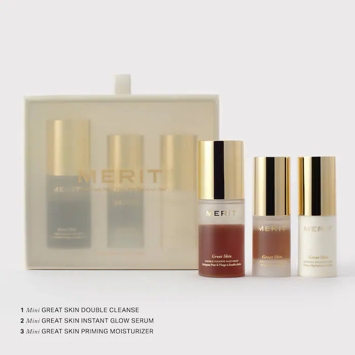 [MERIT] Mini Great Skin Skincare Essentials Gift Set