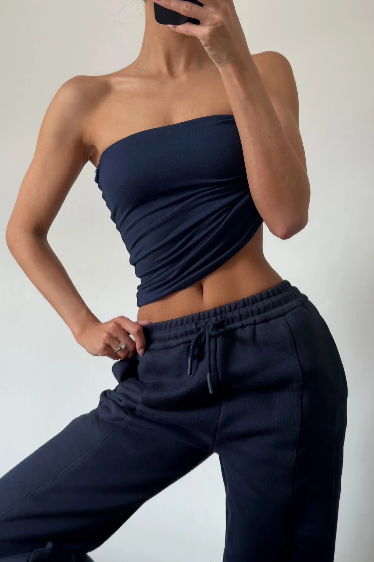 Top Tubo Azul