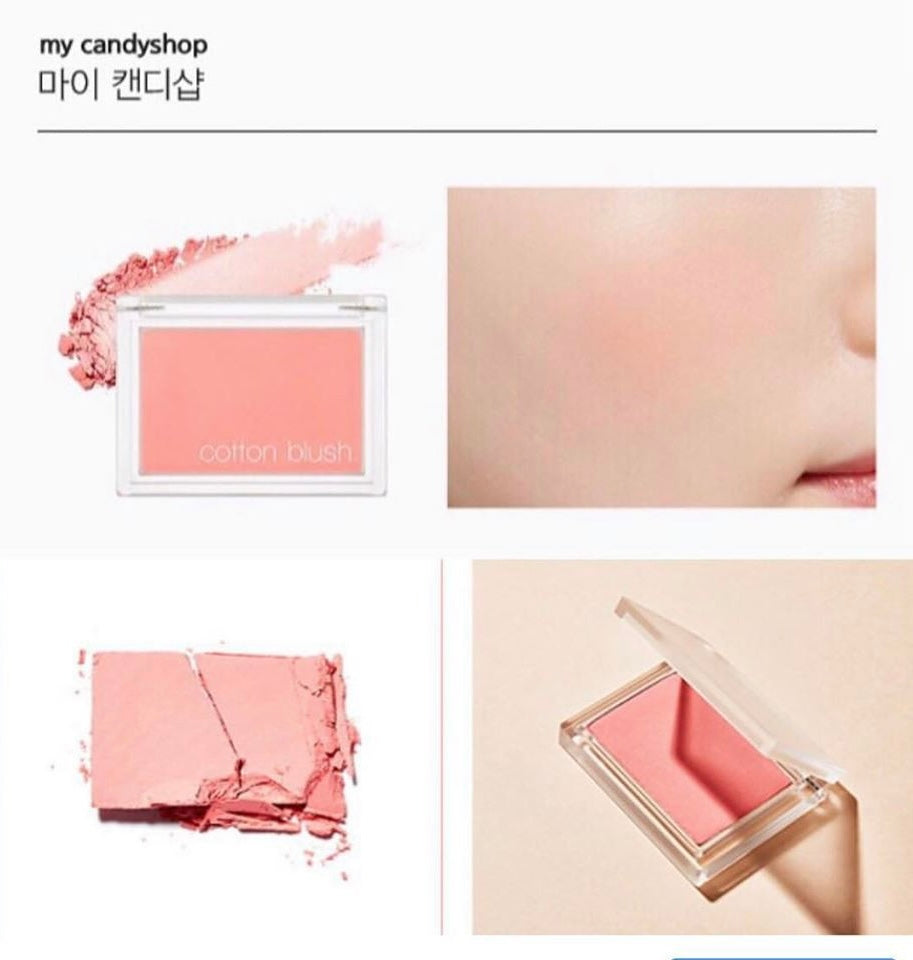 Cotton Blusher- Picnic Blanket
