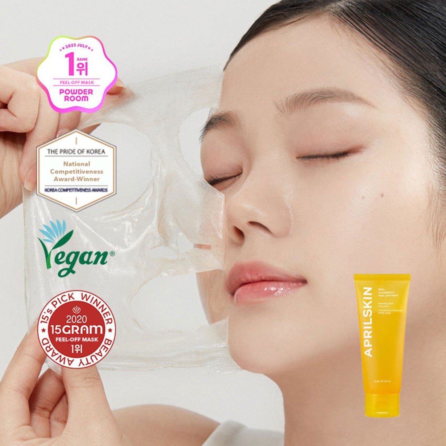 Real Calendula Peel Off - APRILSKIN