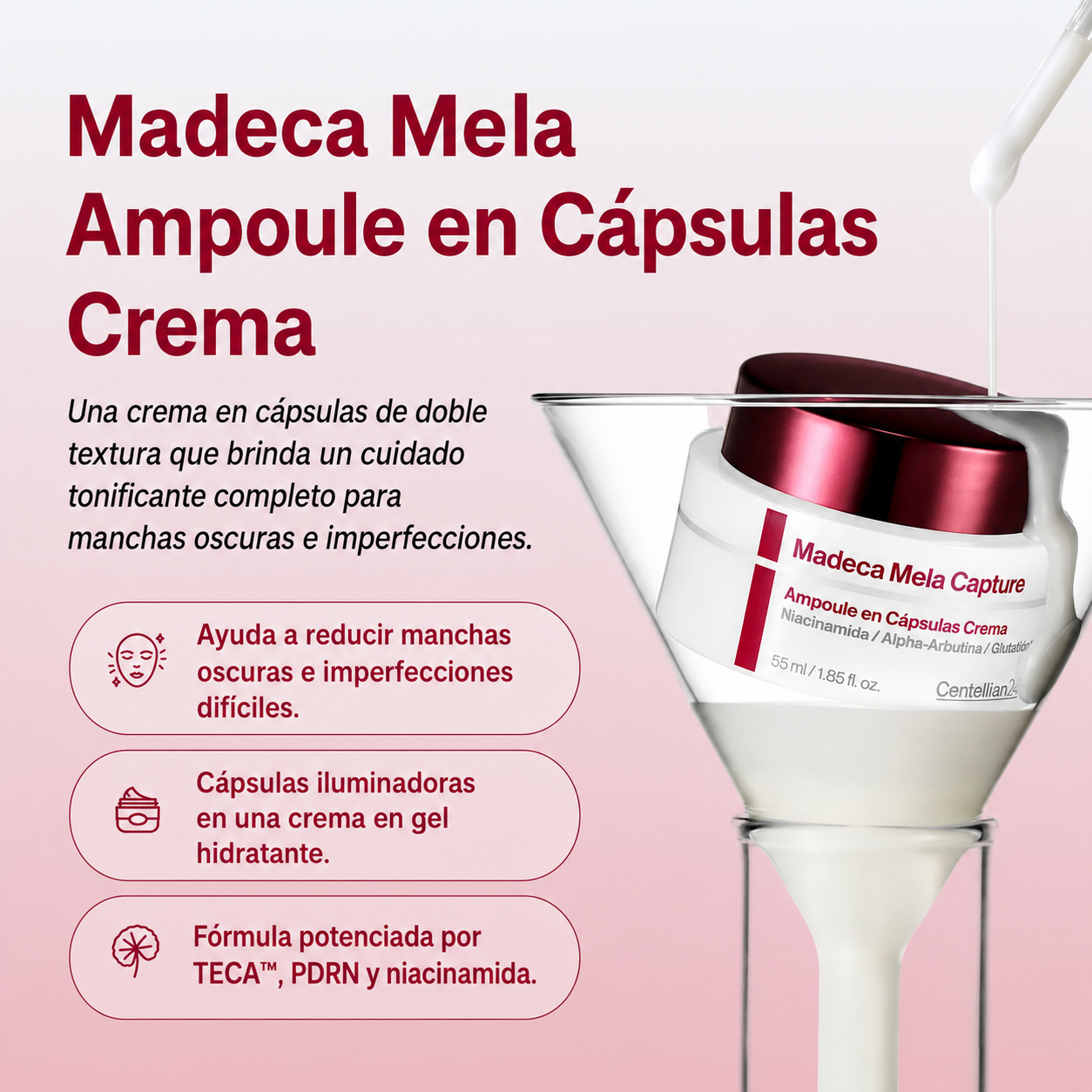 [CENTELLIAN24] Madeca Mela Capture Ampoule Capsule
Cream 55ml
