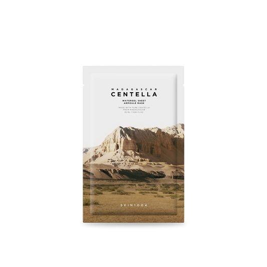 Madagascar Centella Watergel
Sheet Ampoule Mask